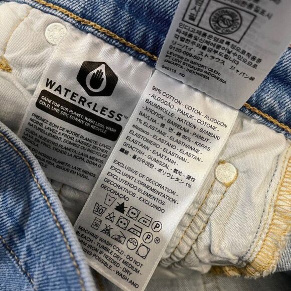 Levi’s 501 Skinny Jeans 28x32 - Picture 5 of 11